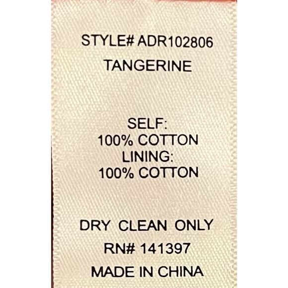 ASTR Women's Sleeveless Bubble Hem Dress Tangerine Size Large NWTS - Picture 8 of 8